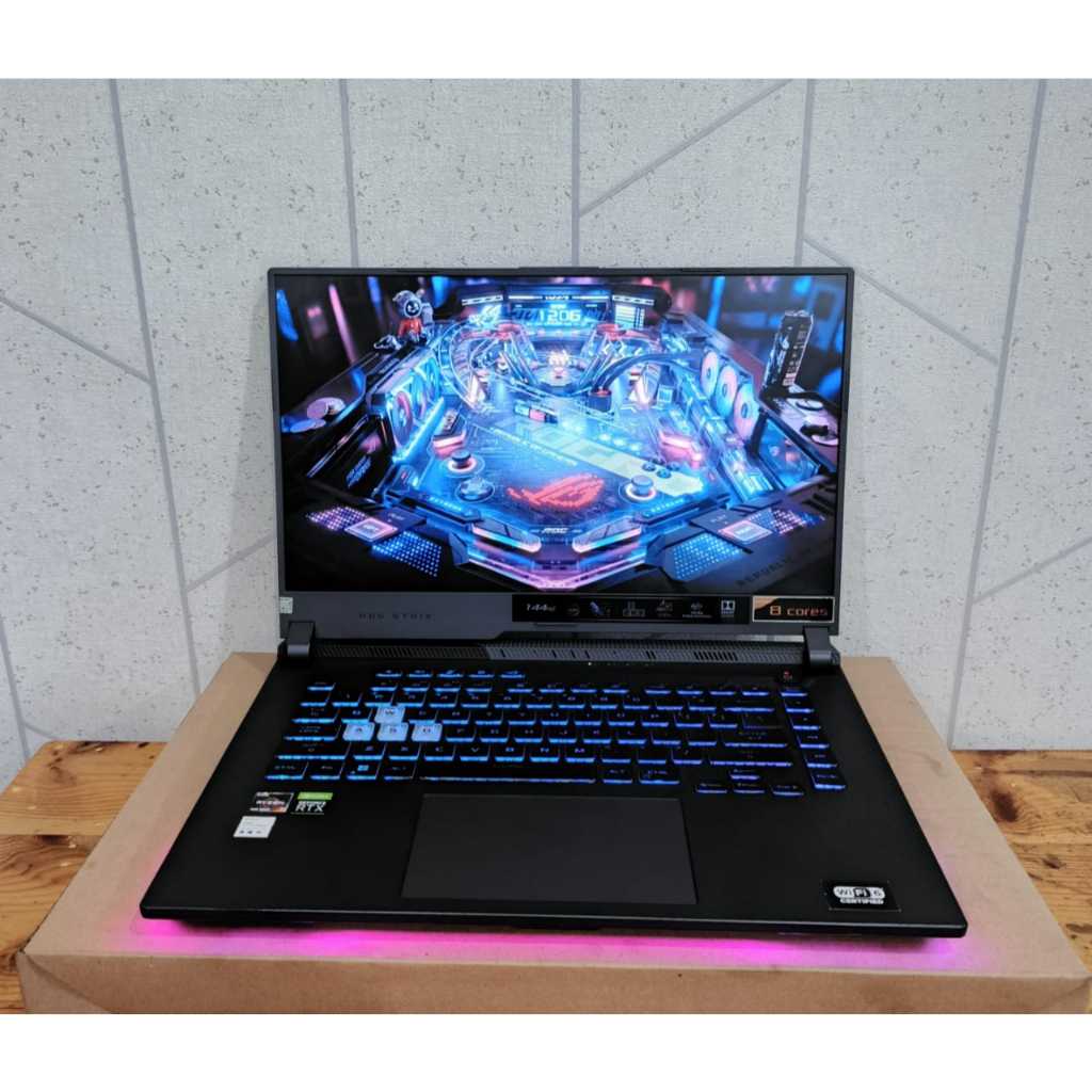 Asus Rog Strix G513IC, AMD Ryzen 7 - 4800H, Ram 8/512gb, #Nvidia GeForce RTX 3050 4Gb, #Backlight, L
