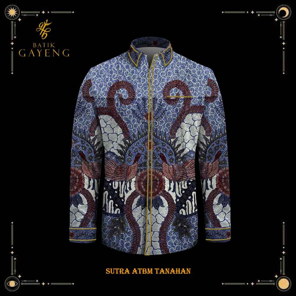Kain batik tulis sutra ATBM tanahan