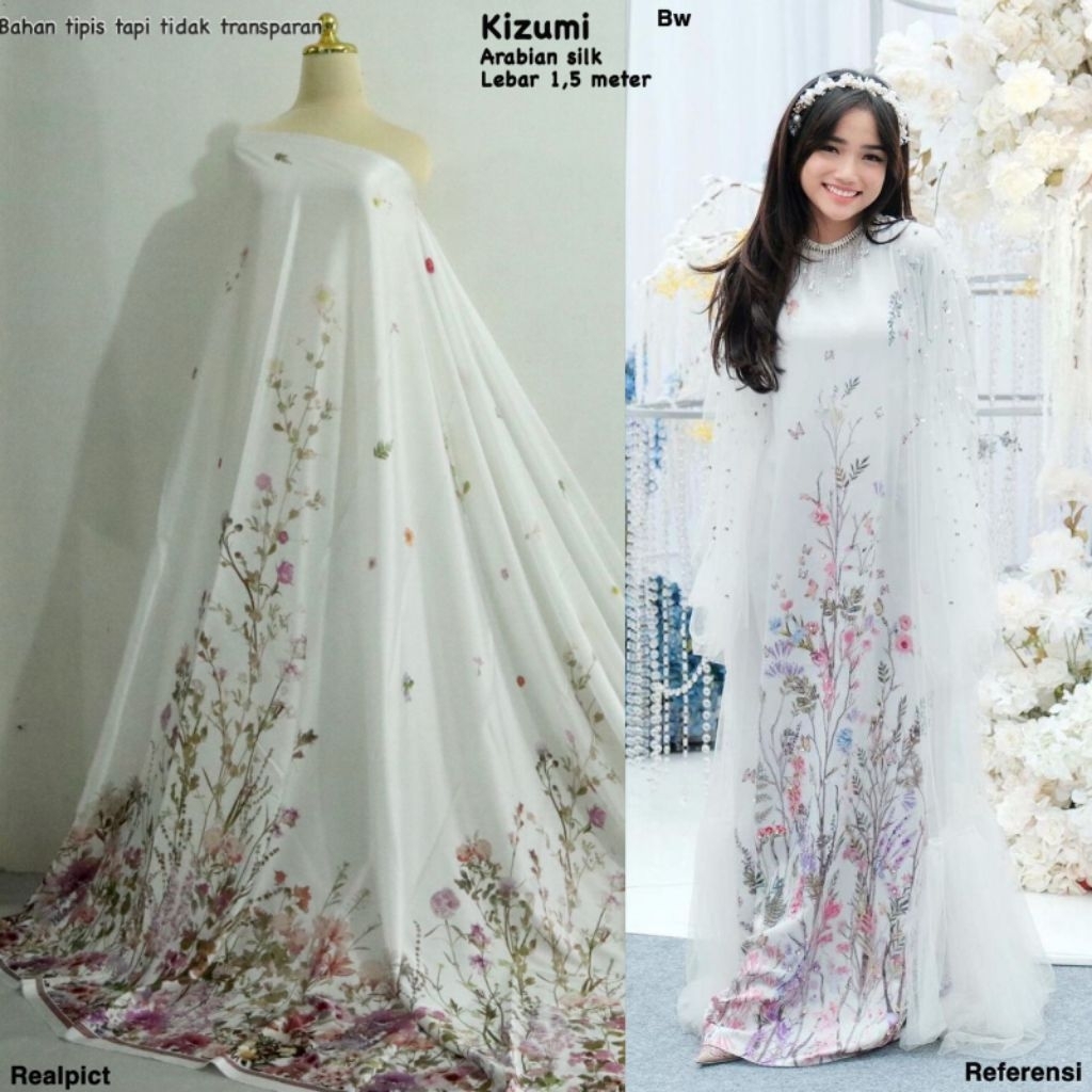 kain meteran motif Granada#kain motif sultan#kain wanita kekinian#kizumi..sukma..Atan#kain couple# t