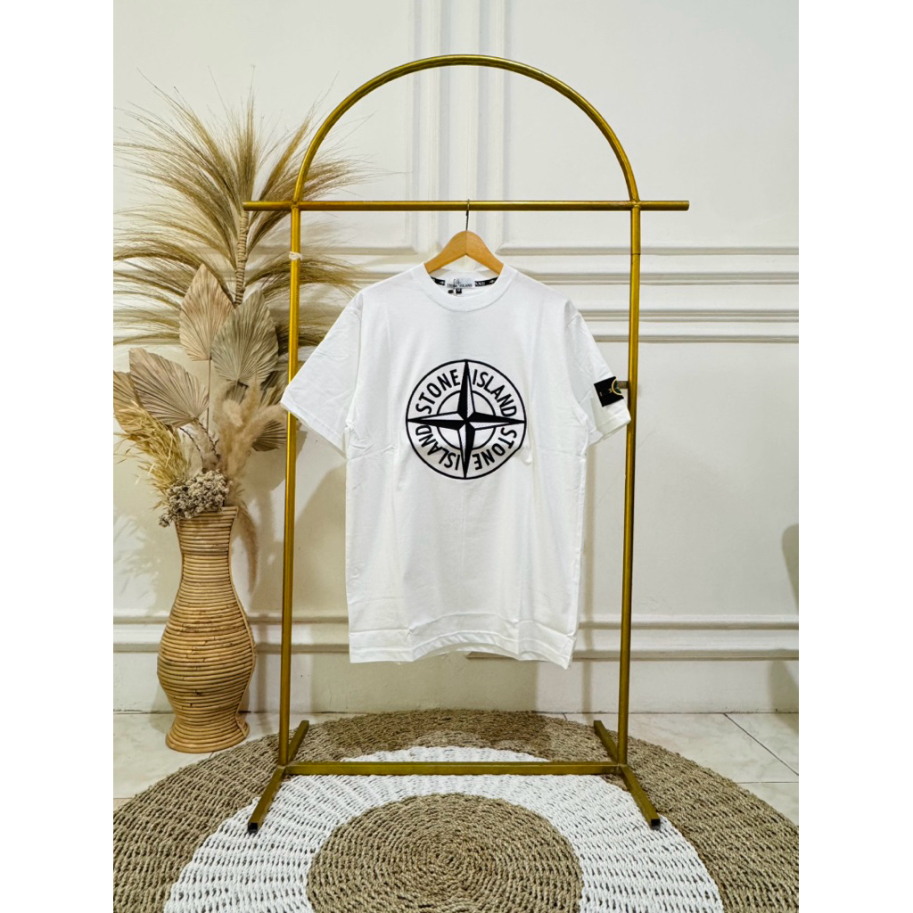 Kaos Stone Island / Stone island t-shirt big logo