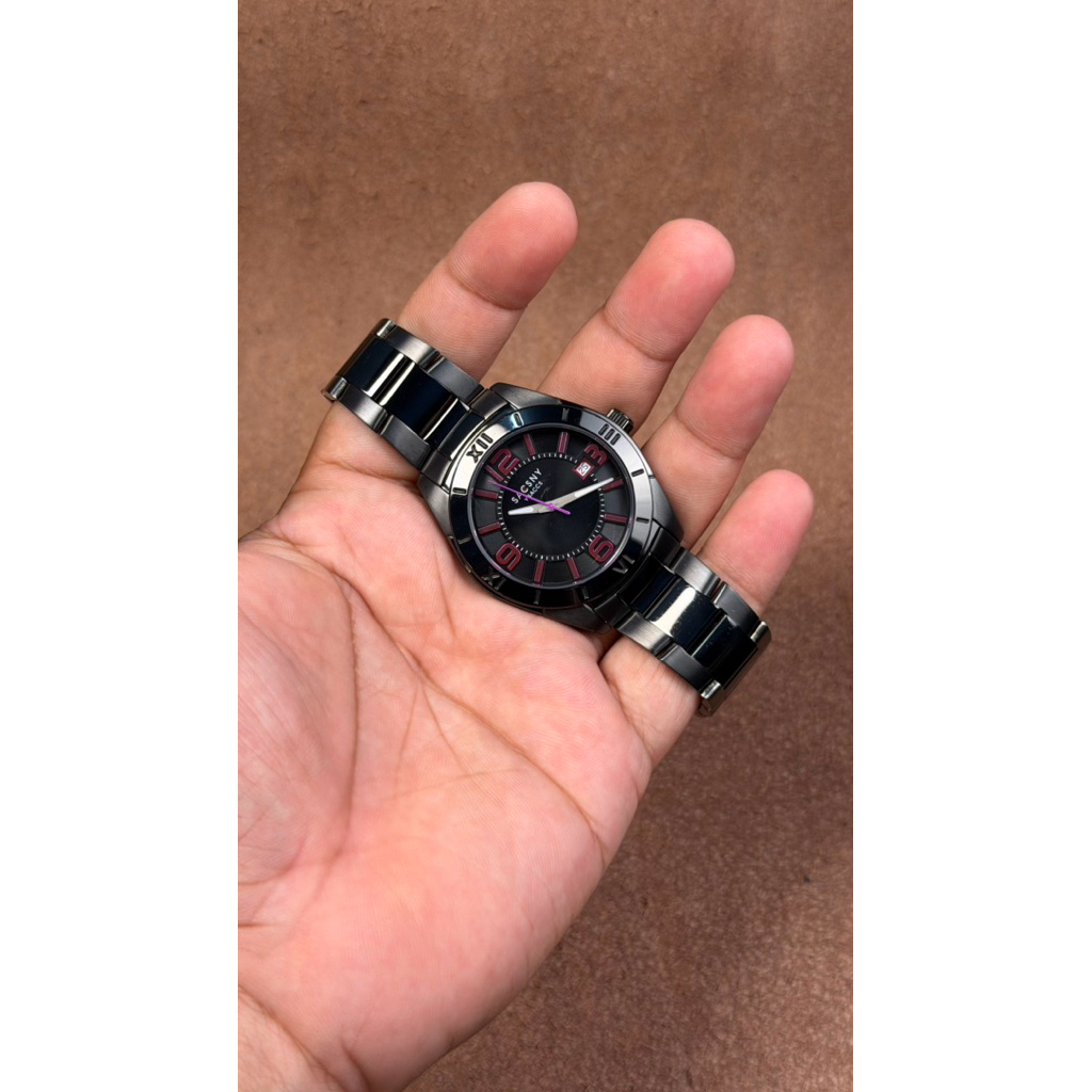 JAM TANGAN UNISEX SACSNY YAACCS SY15053 JAPAN ORIGINAL