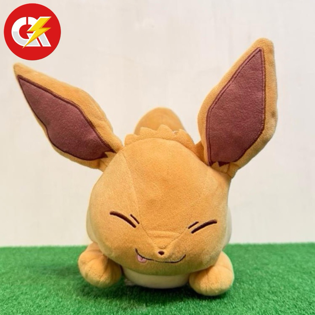 Boneka Plush Pokemon Eevee Cafe Time Series Original Banpresto