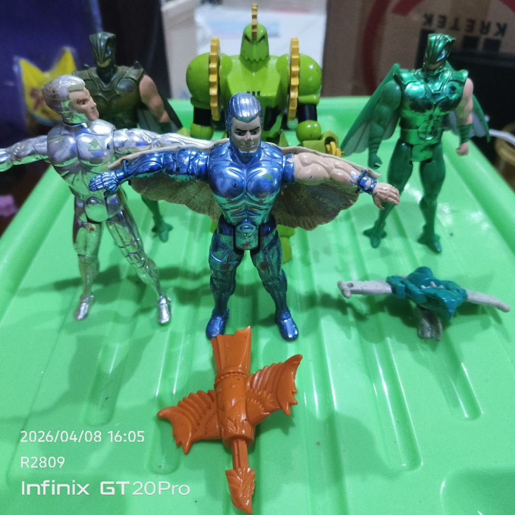 Figure SilverHawks Set Vintage