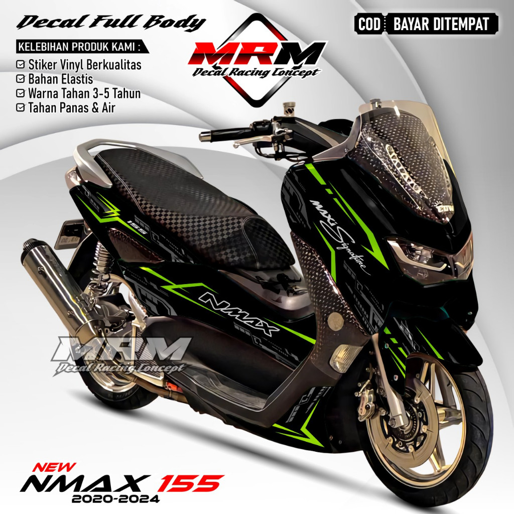 COD Decal Sticker Nmax New 2020 2021 2022 2023 2024 Full Body Desain List Racing