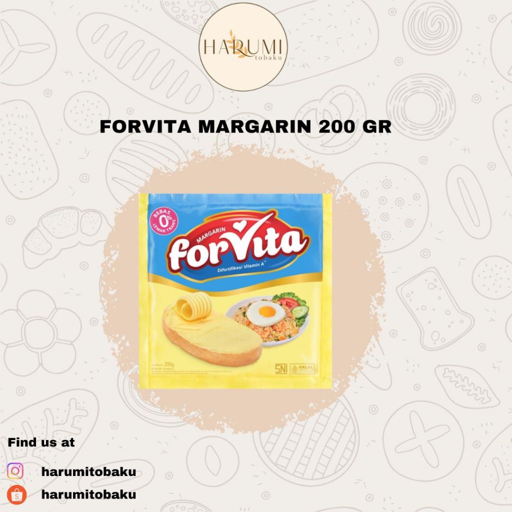 Forvita Margarin / Margarin forvita 200 GR