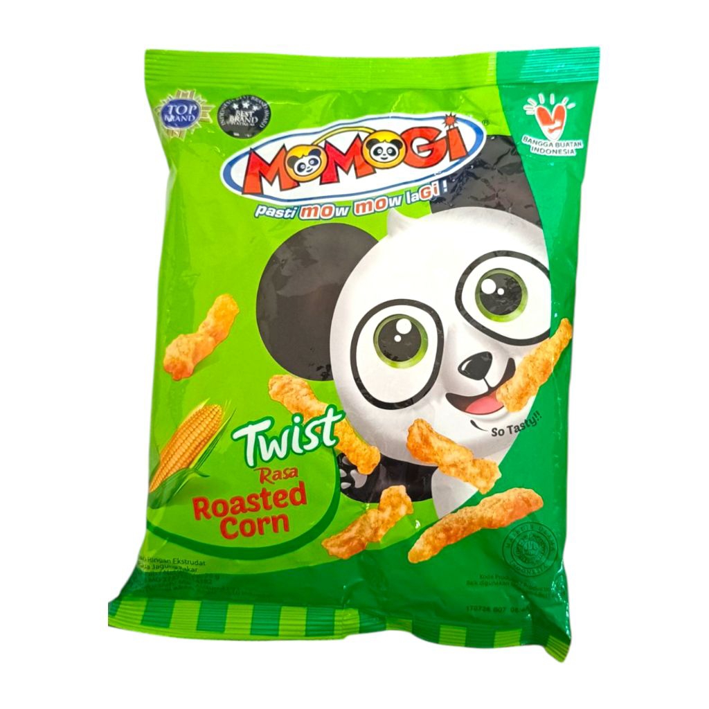 MOMOGI TWIST Jagung bakar, Keju 75 Gr