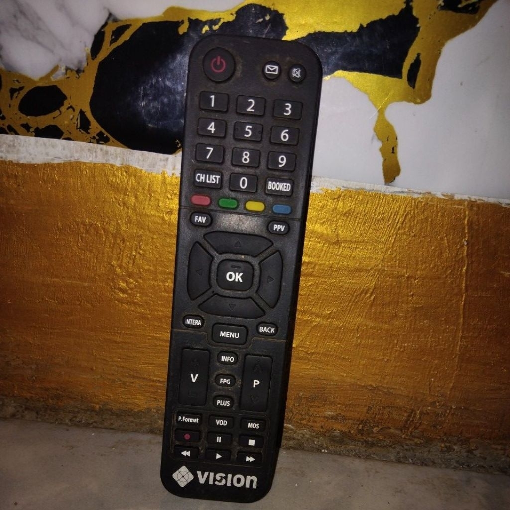 REMOTE STB RECEIVER PARABOLA MNC VISION,NEX MEDIA,INDOVISION ORIGINAL