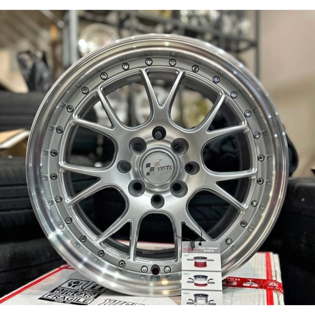 velg ssr ms3 YUSTA THAILAND ring 15 lebar 7 et 38 velg racing r15 avanza Xenia velg mobil ring 15 ve
