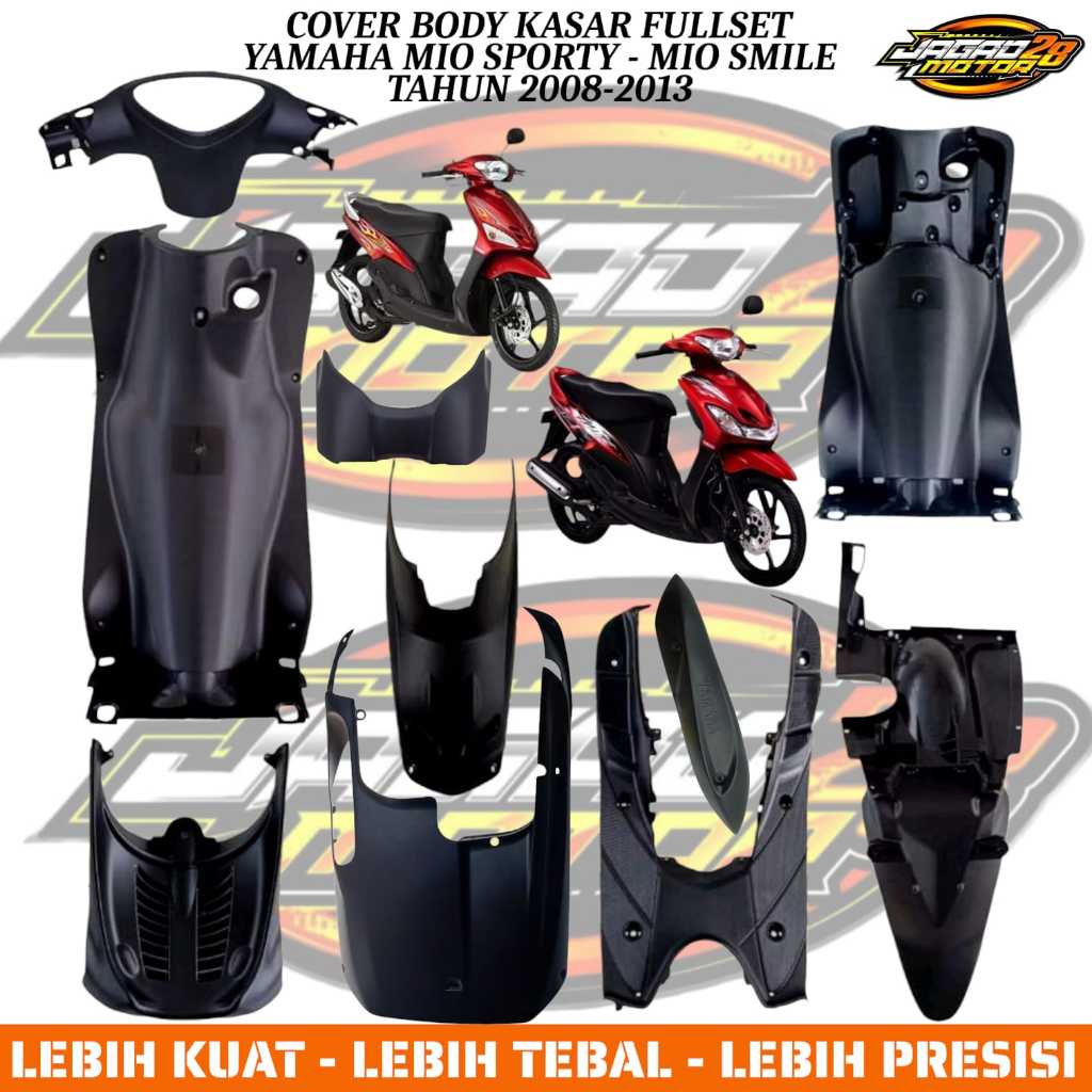 BISA ECERAN SATUAN Body Kasar Yamaha Mio Smile & Mio Sporty / Full Set Bodi Mio Sporty Mio Smile 200