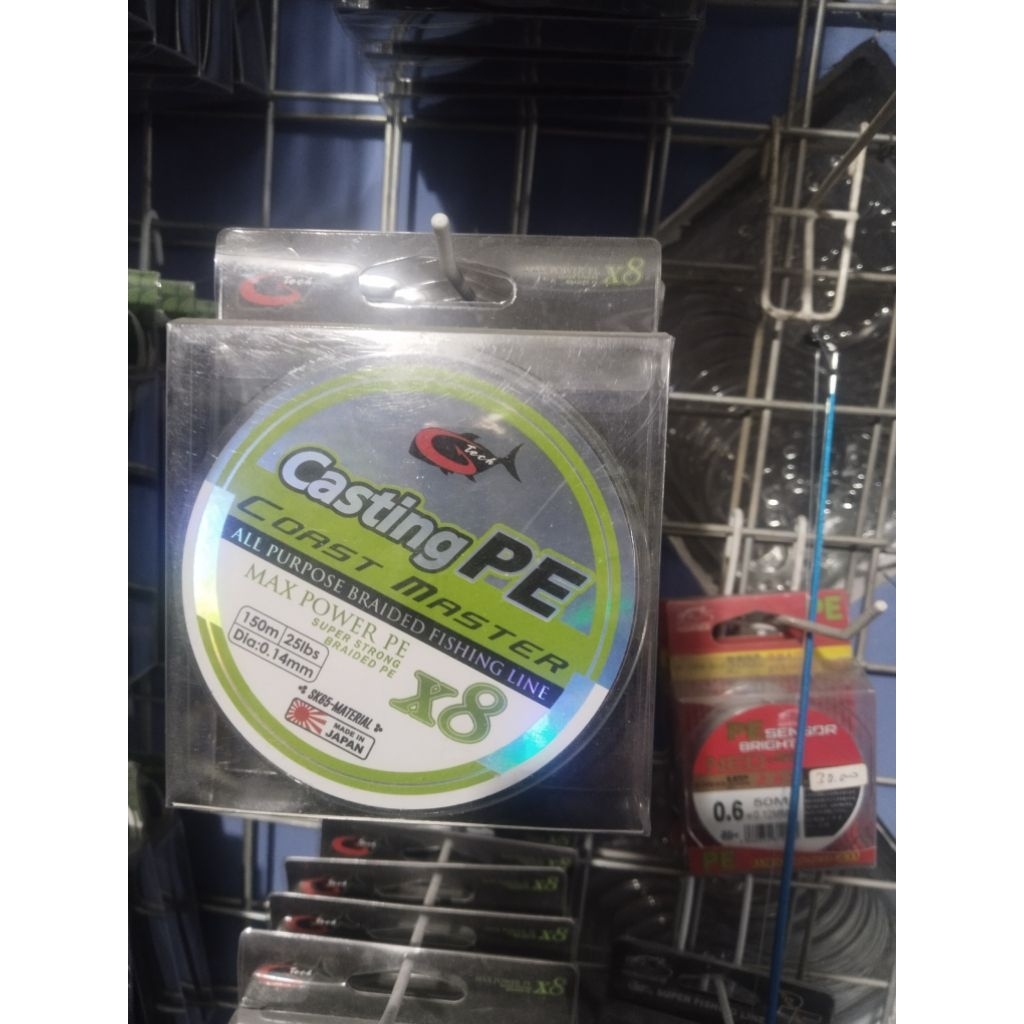 senar PE Gtech Casting 150 Mtr (  0.16 mm )