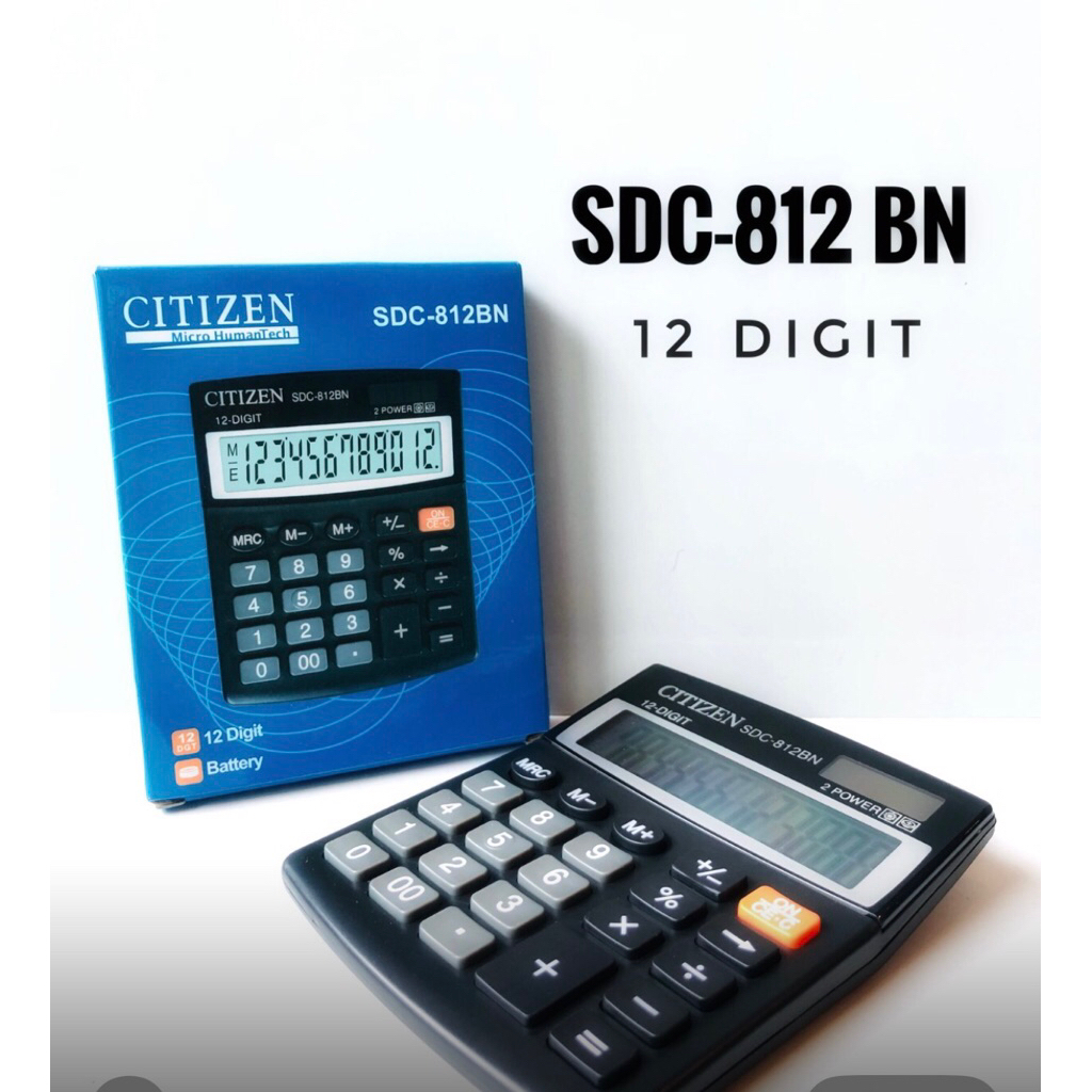 kalkulator citizen sdc 812bn