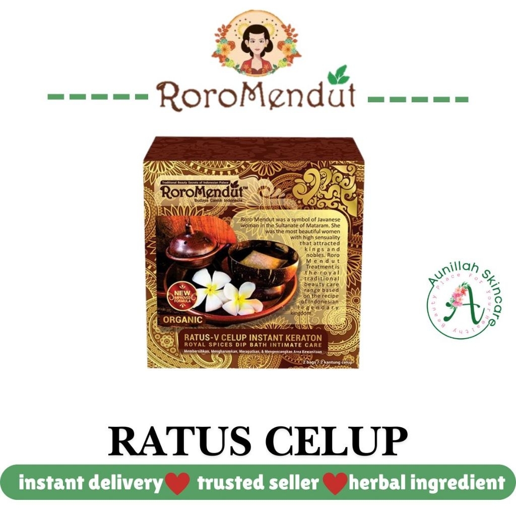 Roro mendut Skincare Ratus Instant Pewangi