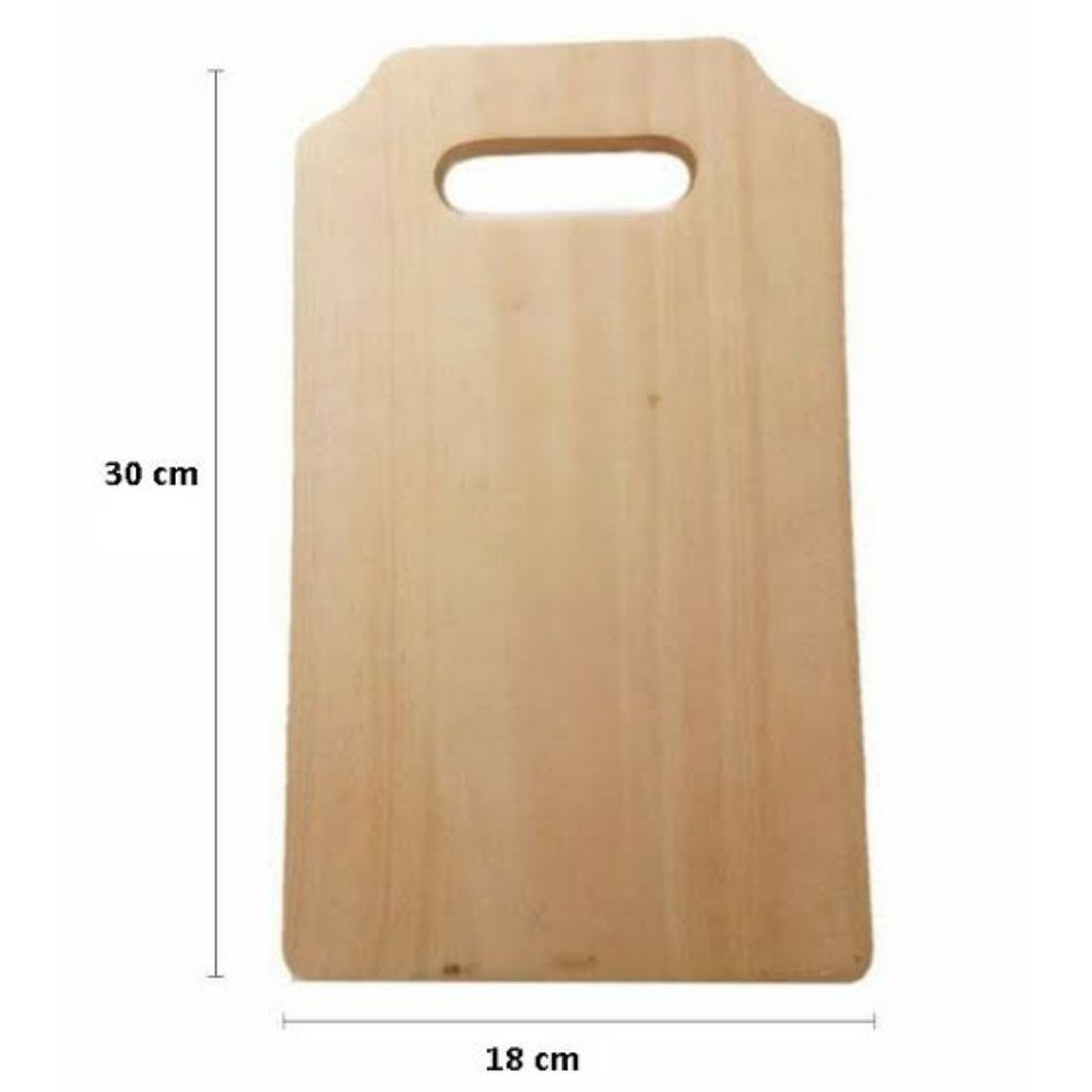 Talenan kayu kotak besar