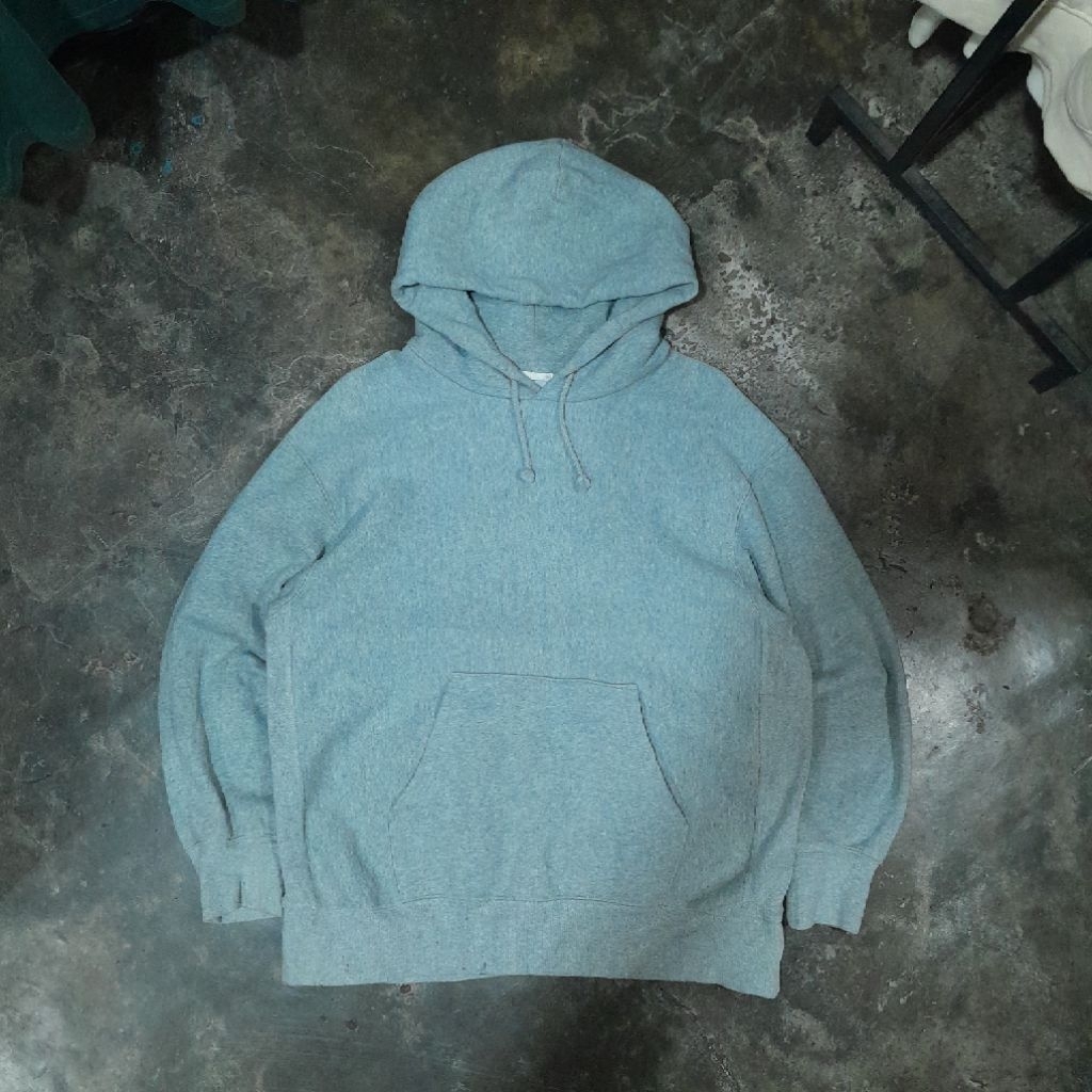 GU UNIQLO OVERSIZE HOODIE GREY