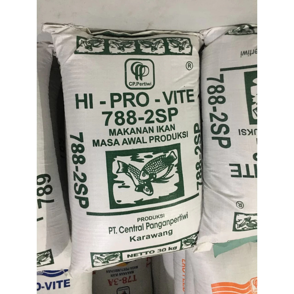 GRATIS ONGKIR & BISA DI CICIL || PELET PAKAN IKAN HI-PRO-VITE HIJAU || 788-2SP || 788-3 || 789 || PR