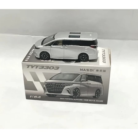 Masdi 1/64 Toyota Alphard 2023 Logam Metal