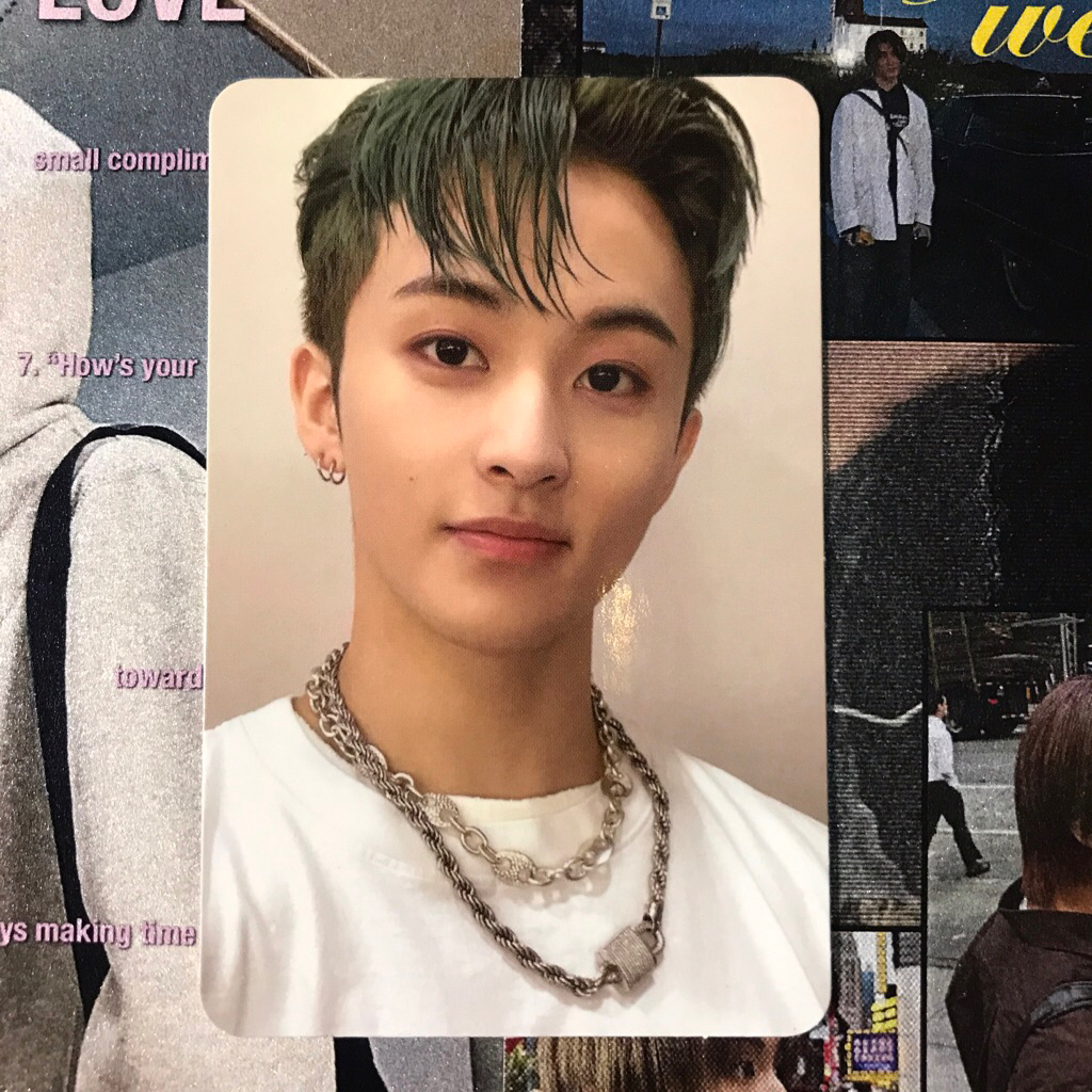 PHOTOCARD OFFICIAL MARK MD PHOTO + LUGGAGE STICKER DREAMING NCT DREAM