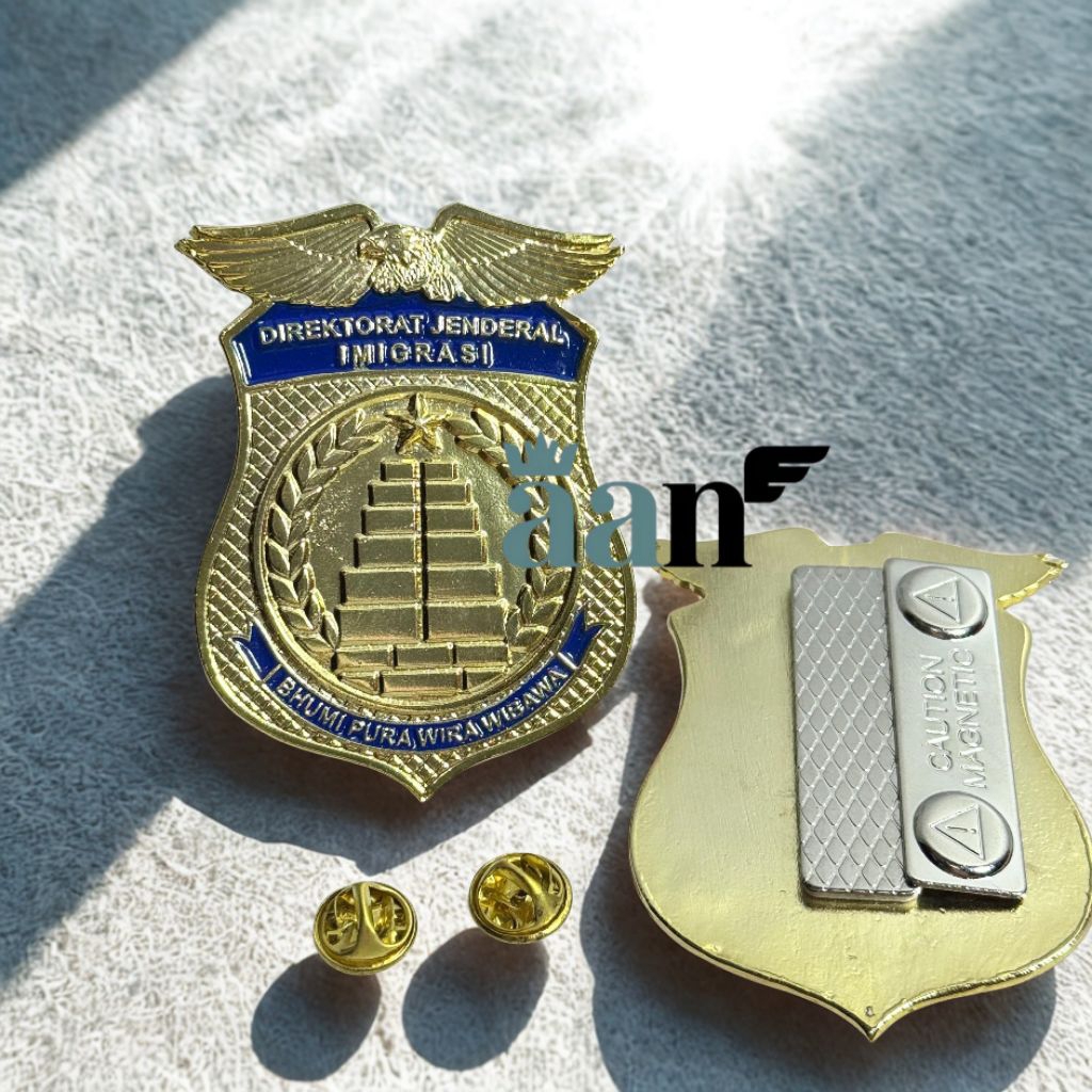 PIN LENCANA KEWENANGAN IMIGRASI TERBARU / PIN KEWENANGAN IMIGRASI TERBARU
