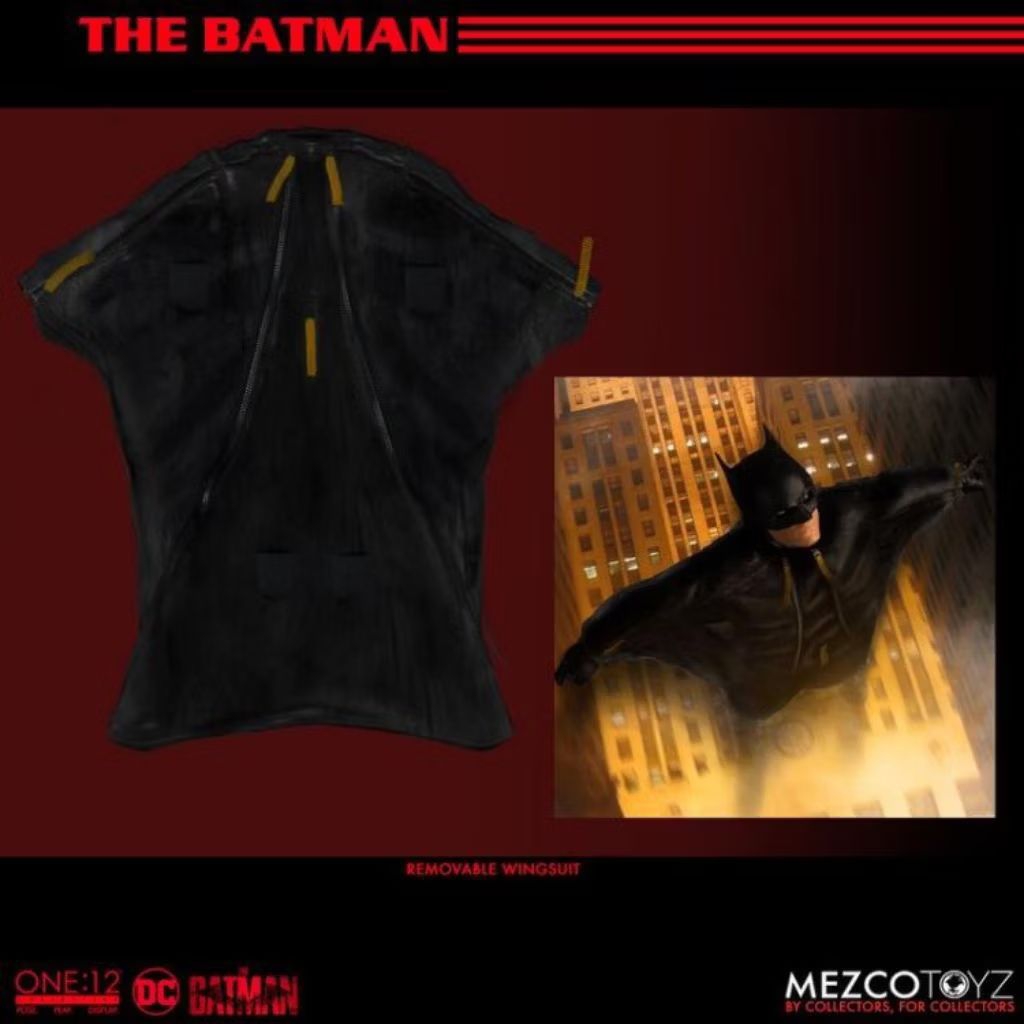 mezco the Batman original Wing suit only
