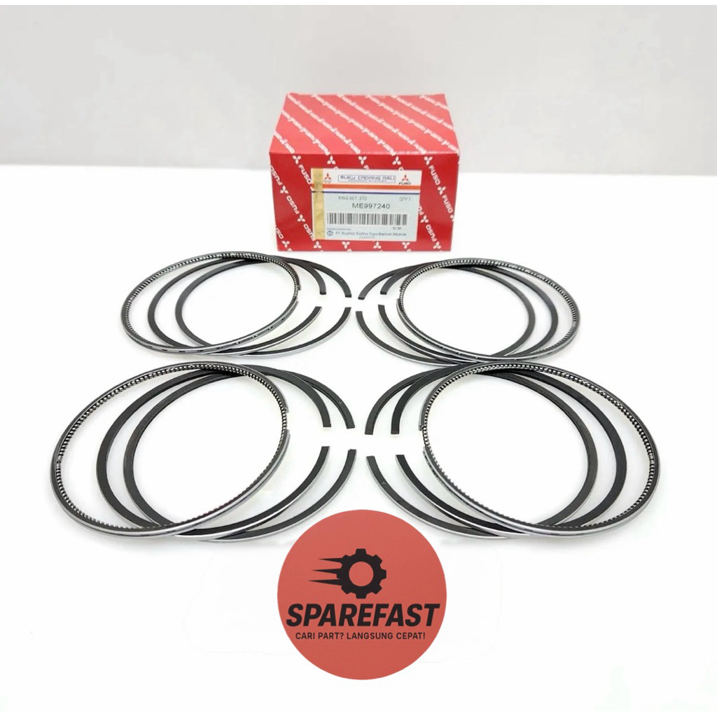 Ring Piston Ring Seher Set Mitsubishi PS120 PS 120 RAGASA Original