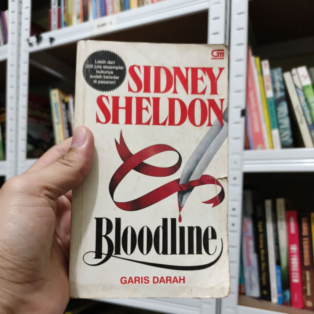 Buku Novel SIDNEY SHELDON || BloodlineGARIS DARAH
