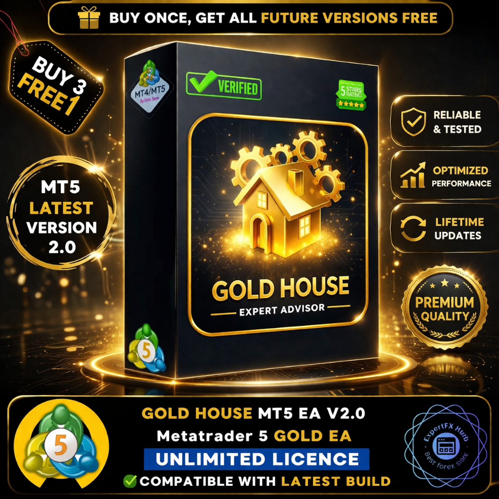 v2.0 Gold House EA Metatrader 5 Expert Advisor ftmo prop firm challenge scalping trading bot unlimit