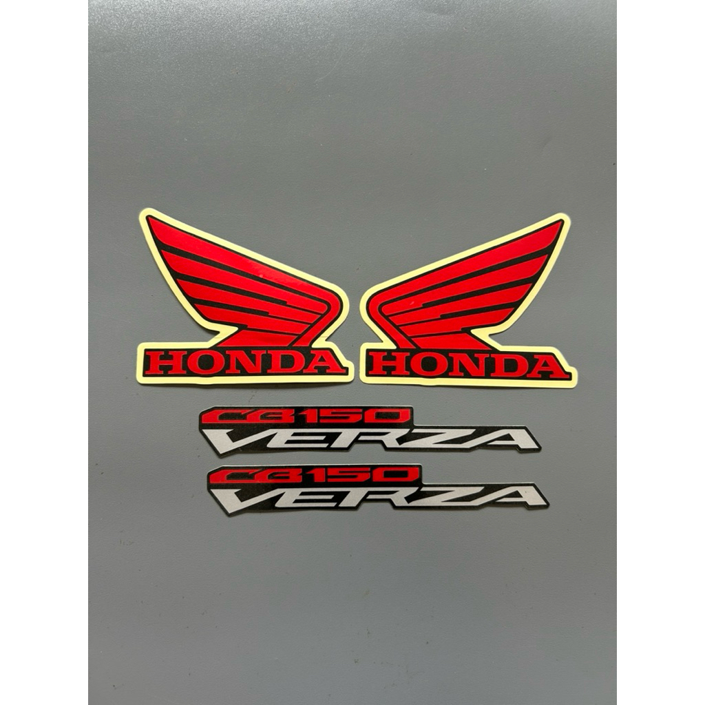 STRIPING STIKER CB VERZA 2025 2026 HITAM ORIGINAL LOST PACK