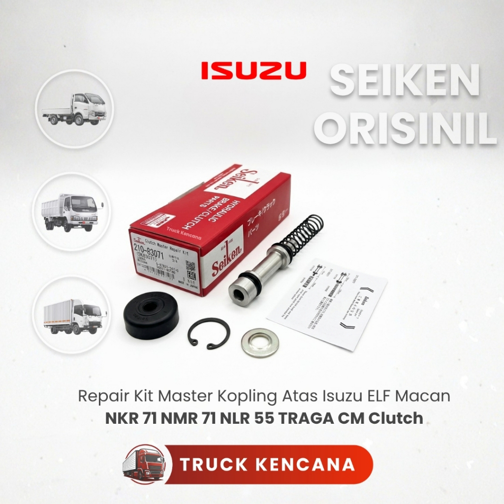 Repair Kit Master Kopling Atas Isuzu ELF Macan NKR 71 NMR 71 NLR 55 TRAGA CM Clutch Master Kit Seike