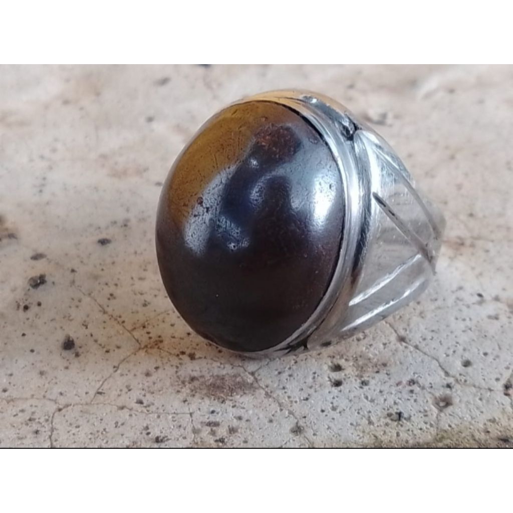 cincin pria cincin akik cincin munta besi aktif SIAP TES