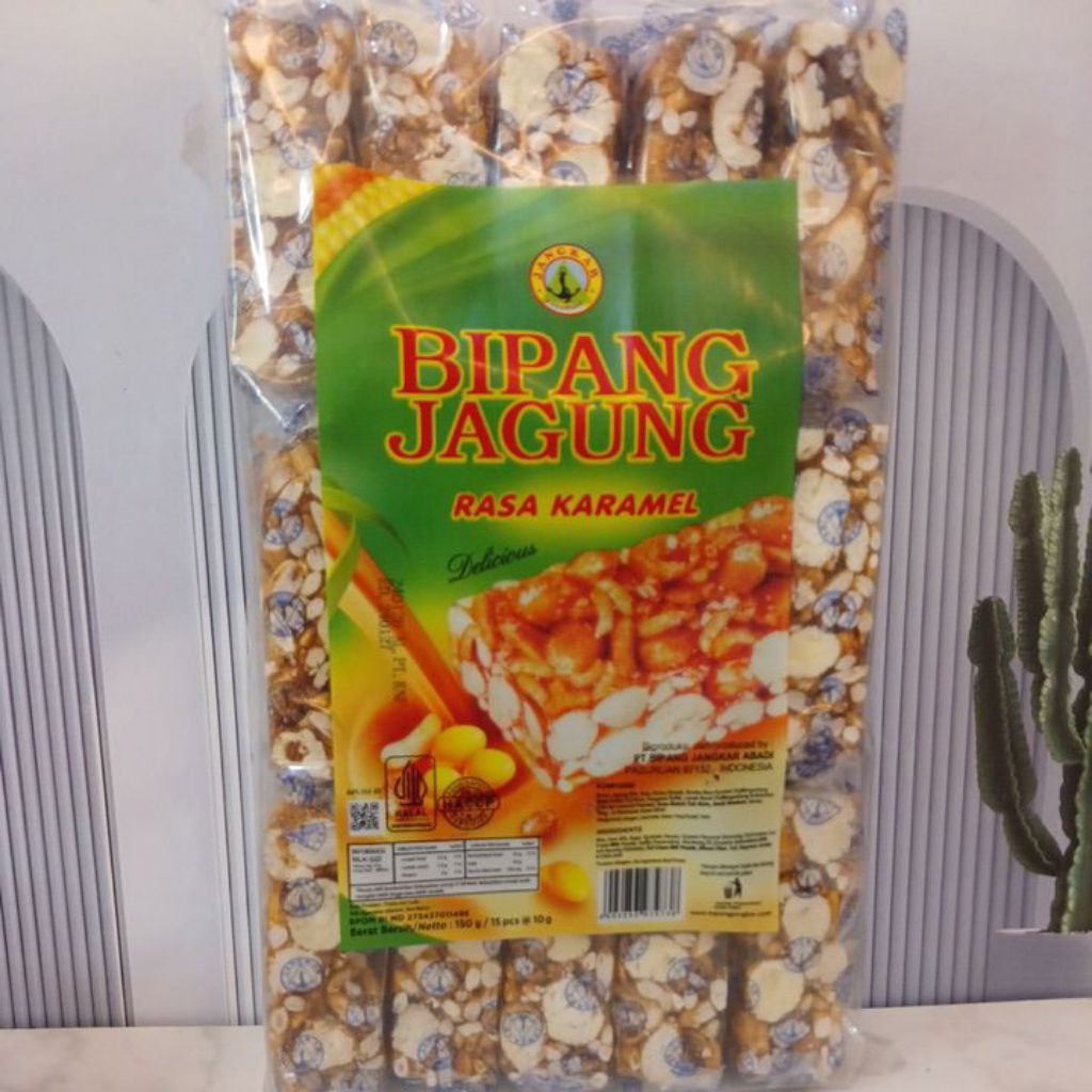 Bipang Jagung Rasa Caramel Jadul / Bipang Berondong
