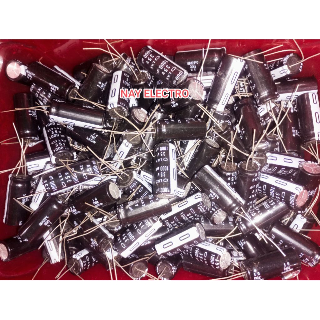 ELCO 1000UF 35V / CAPASITOR 1000 UF 35 V BAGUS