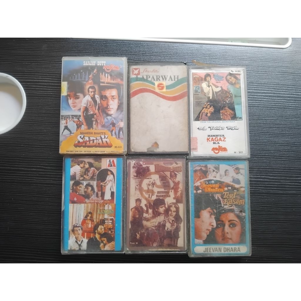 Kaset pita India jadul - Kaset pita original