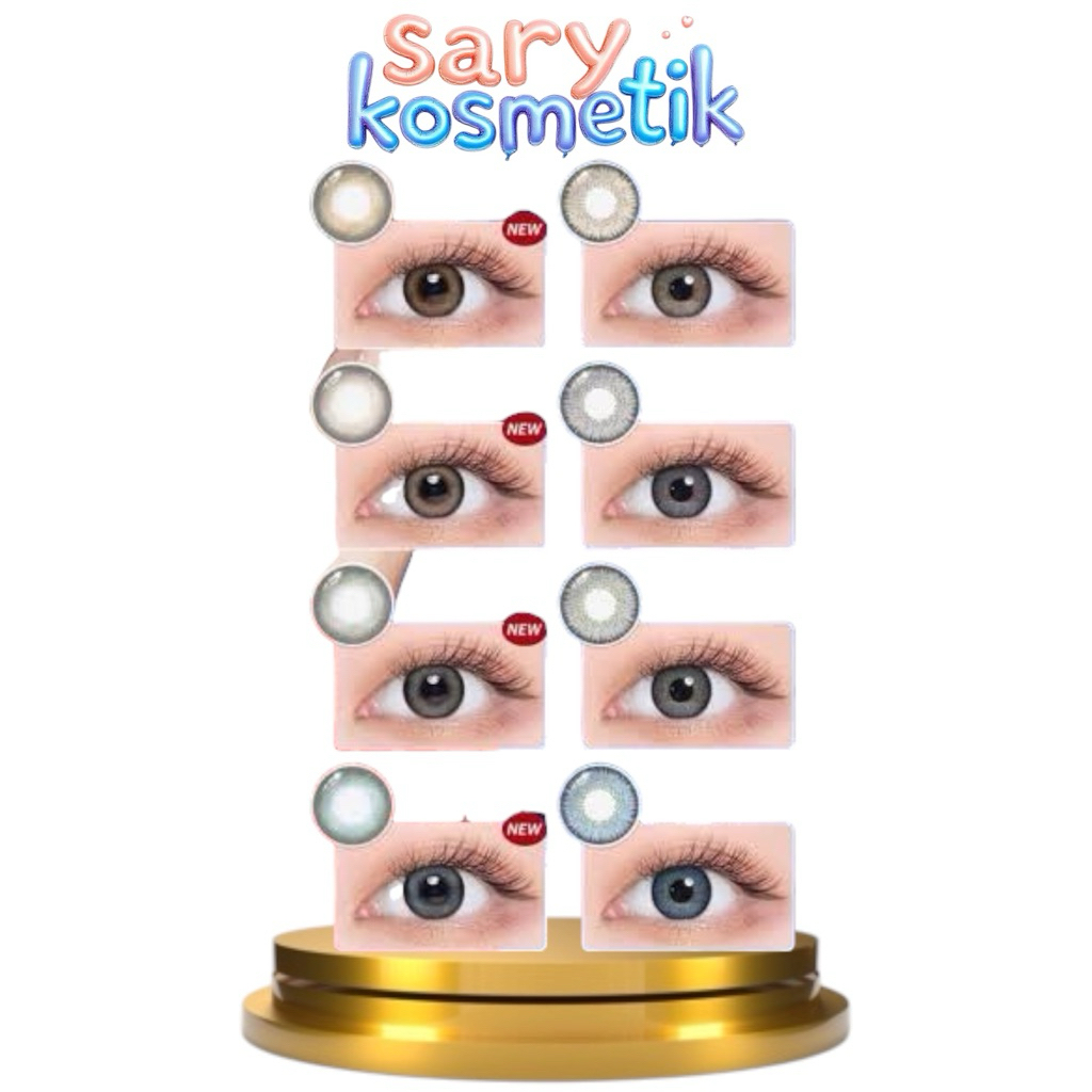 uc] RUSSIAN velvet contact lens by exoticon dm 14 mm softlens norma plano nyaman di gunakan