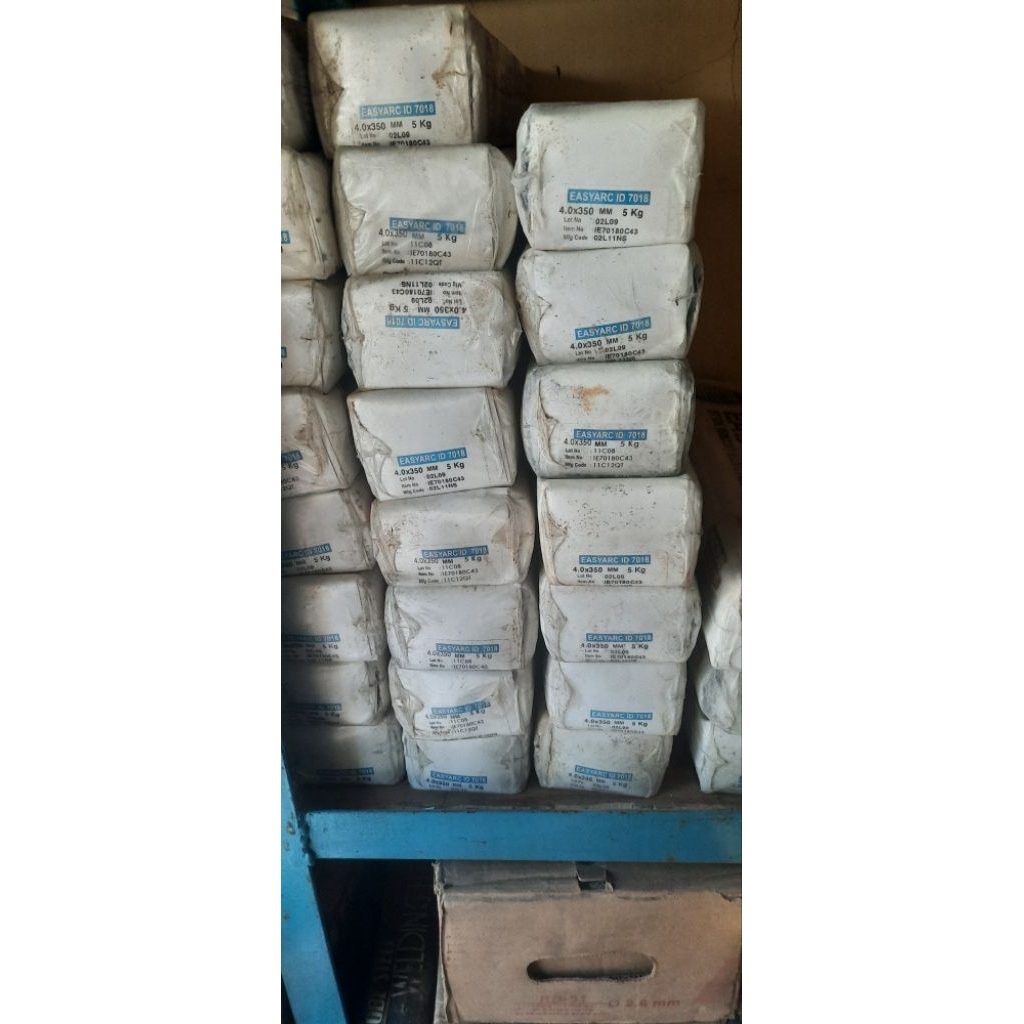 KAWAT LAS LINCOLN AWS E7018 Size. 4.0MM HARGA 1KG
