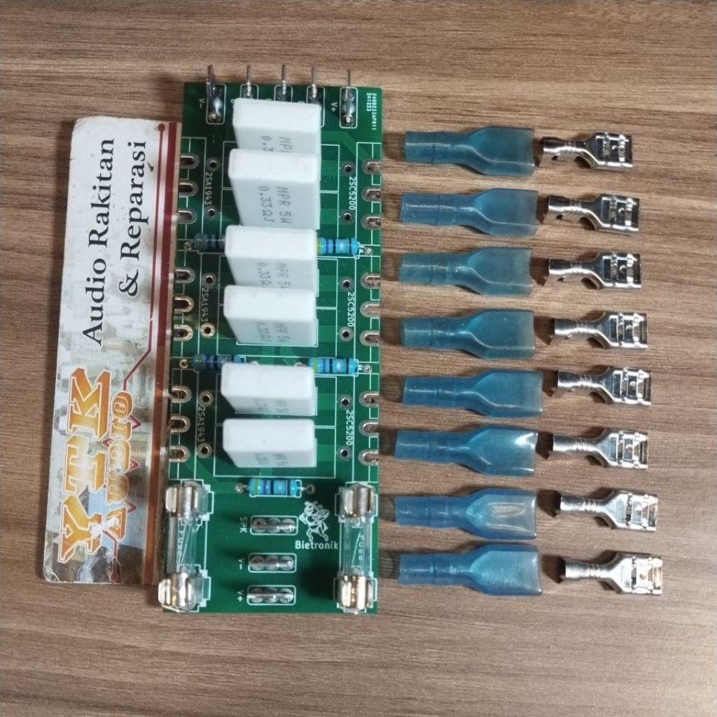 KIT PCB Pararel Transistor Final Slim 3 Set Toshiba