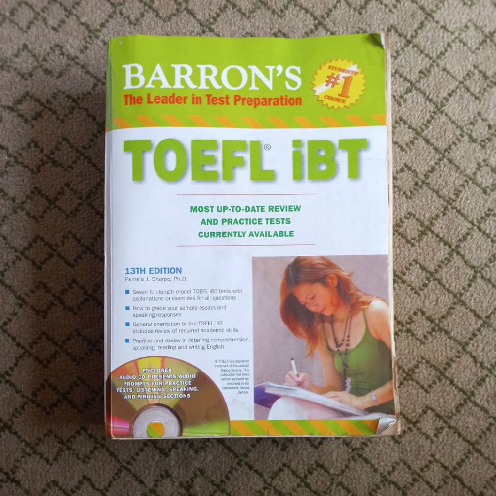 TOEFL IBT BARRON'S 13TH EDITION