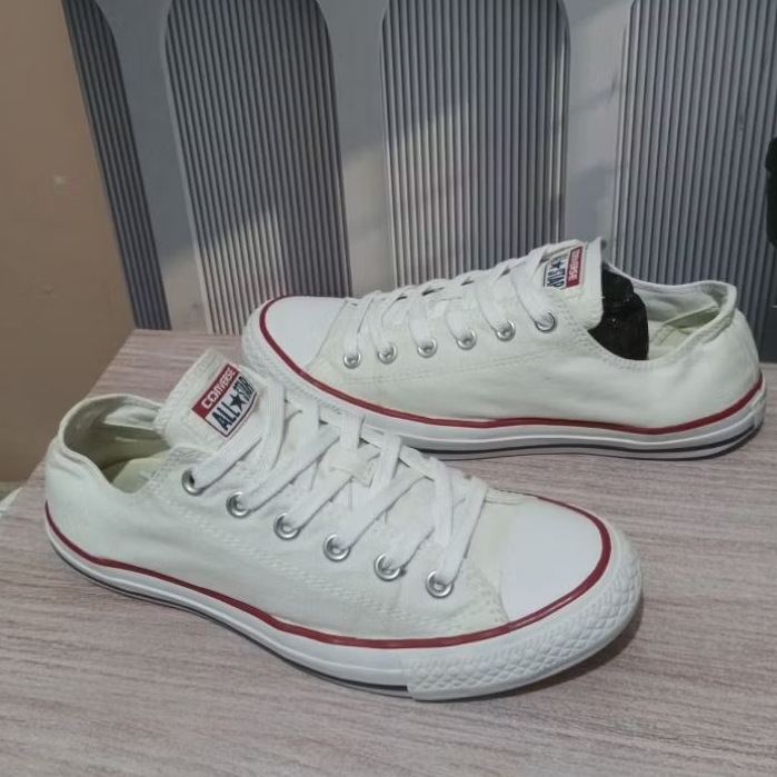 Converse CT All Star Ox White Size 41 Second Condition