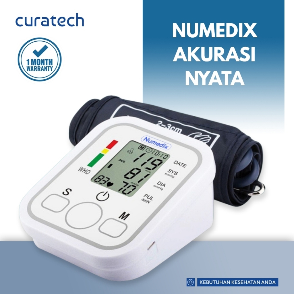 Alat Tensi Darah Digital Numedix Tensimeter Digital / Tensimeter Digital Kemenkes Pengukur Tekanan D