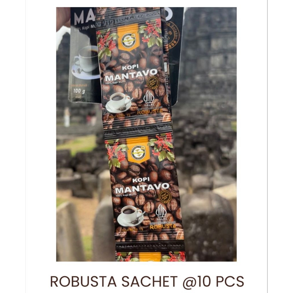 KOPI MANTAVO ROBUSTA SACHET