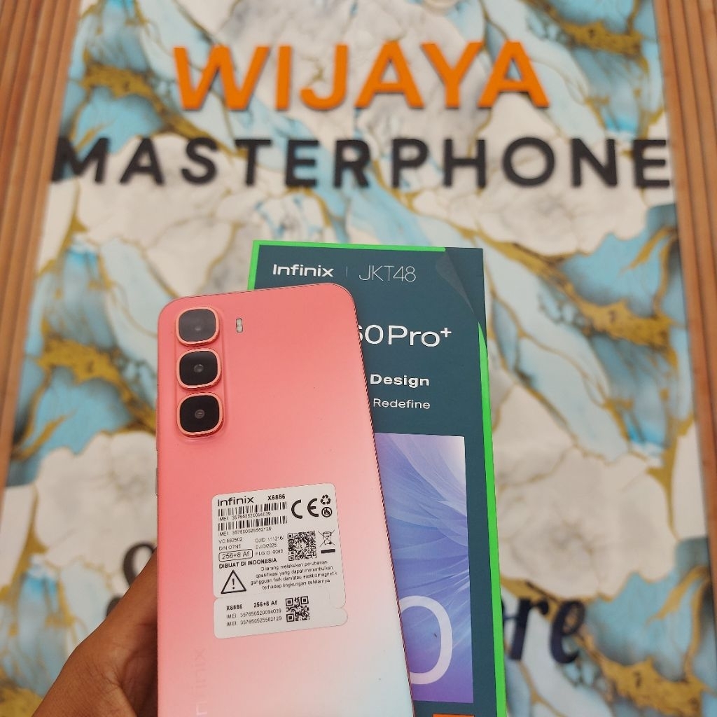 infinix hot 60pro plus Ram 8GB Internal 256GB HP Second Seken Bekas Fullset [murah] hp murah