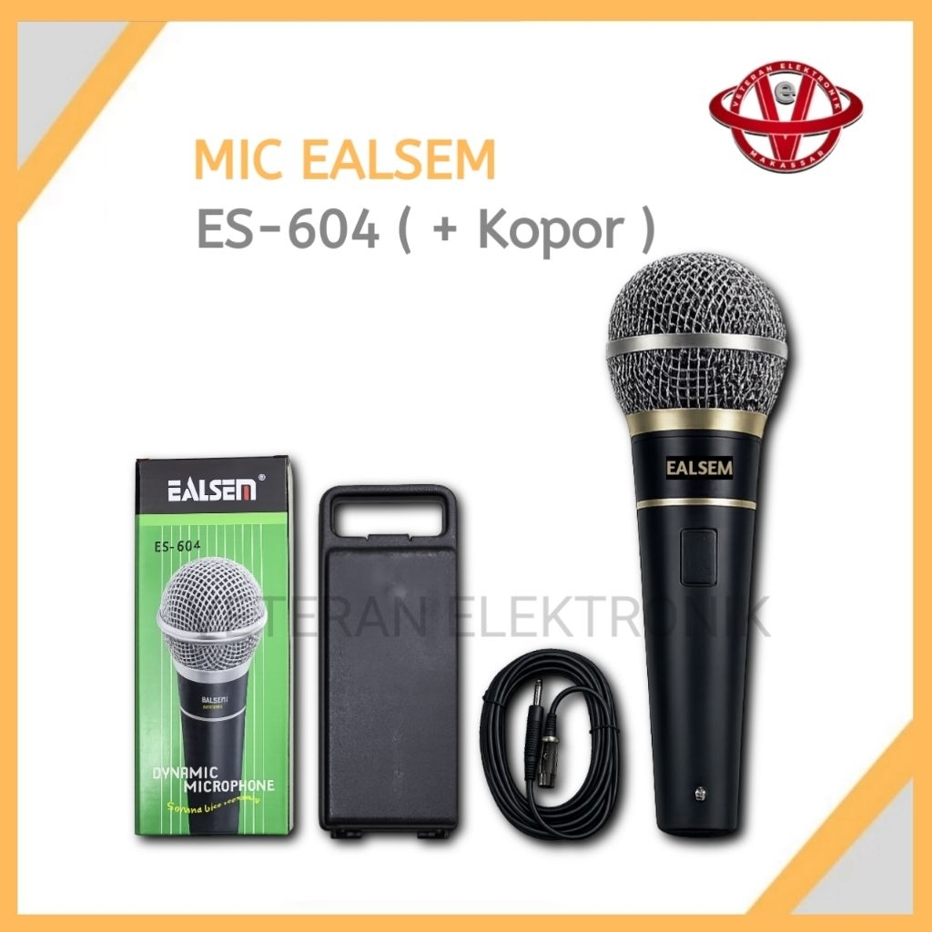 Mic Kabel EALSEM ES-604 + Koper