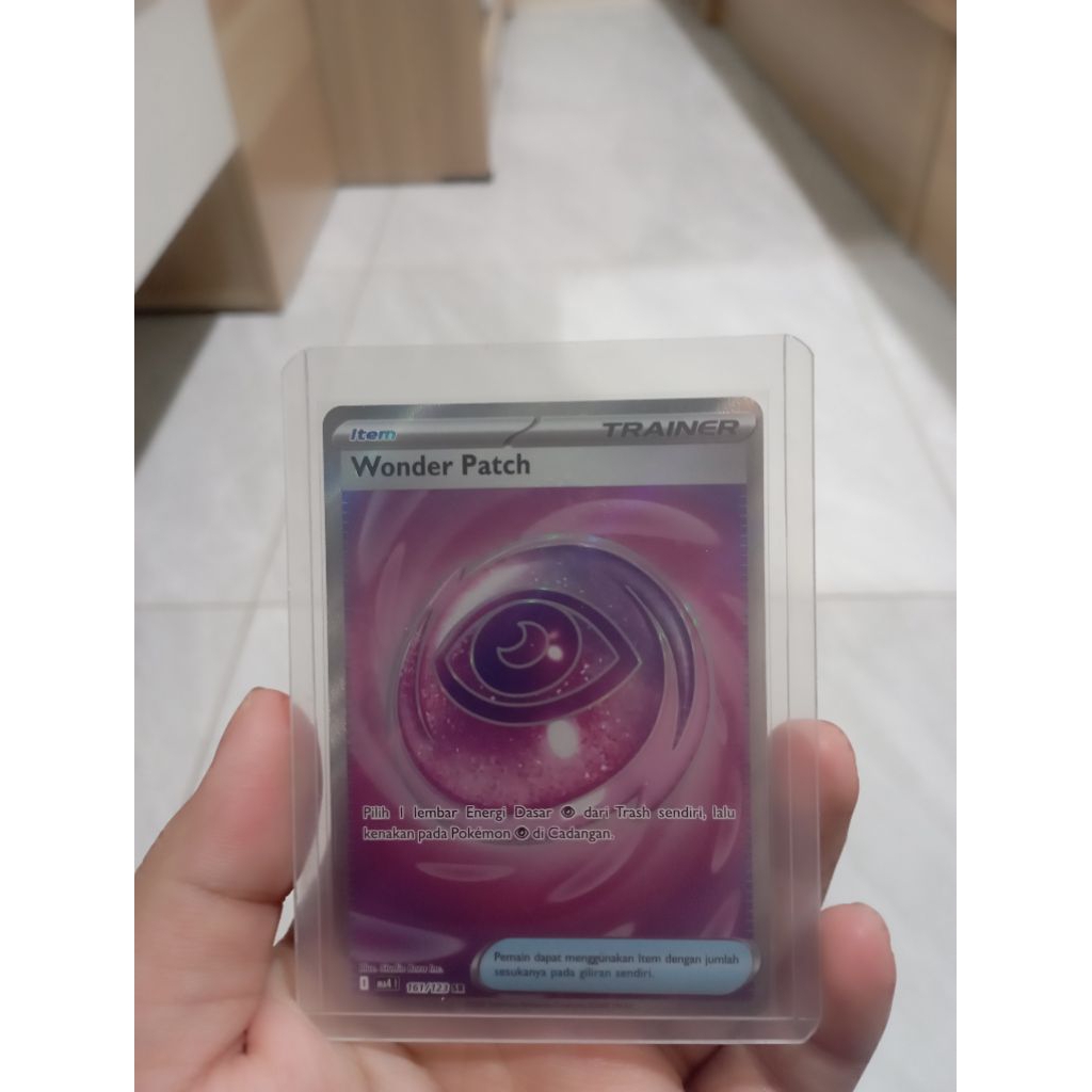 Kartu Pokemon Wonder Patch SR