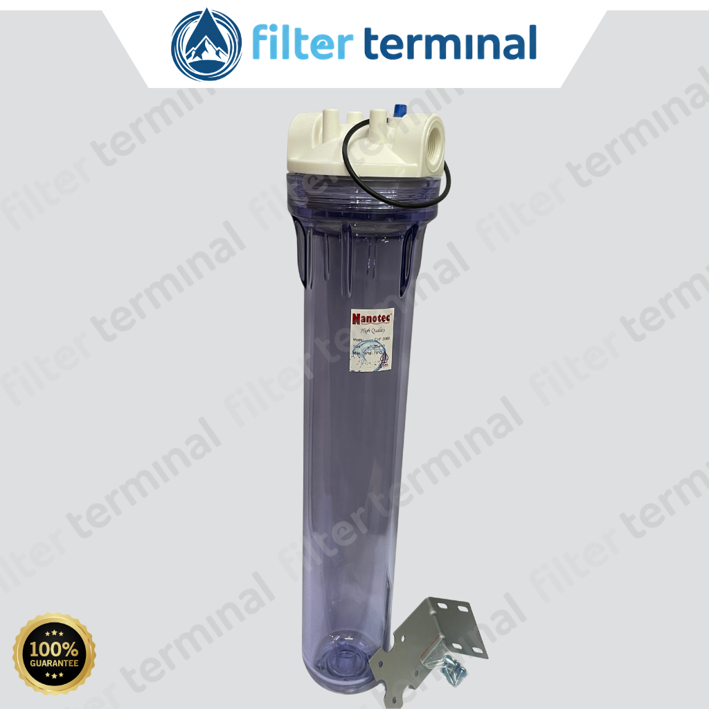 Housing Clear 20" - Nanotec / Housing Filter Air 20 Inch Clear - Nanotec / Housing Clear 20 inch - N