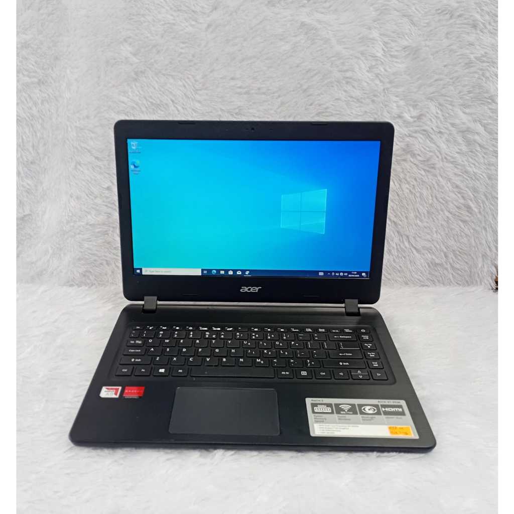 LAPTOP LEPTOP SECOND BEKAS ACER A314 a315  AMD  RAM 4GB HDD 1TB 14 15 INC
