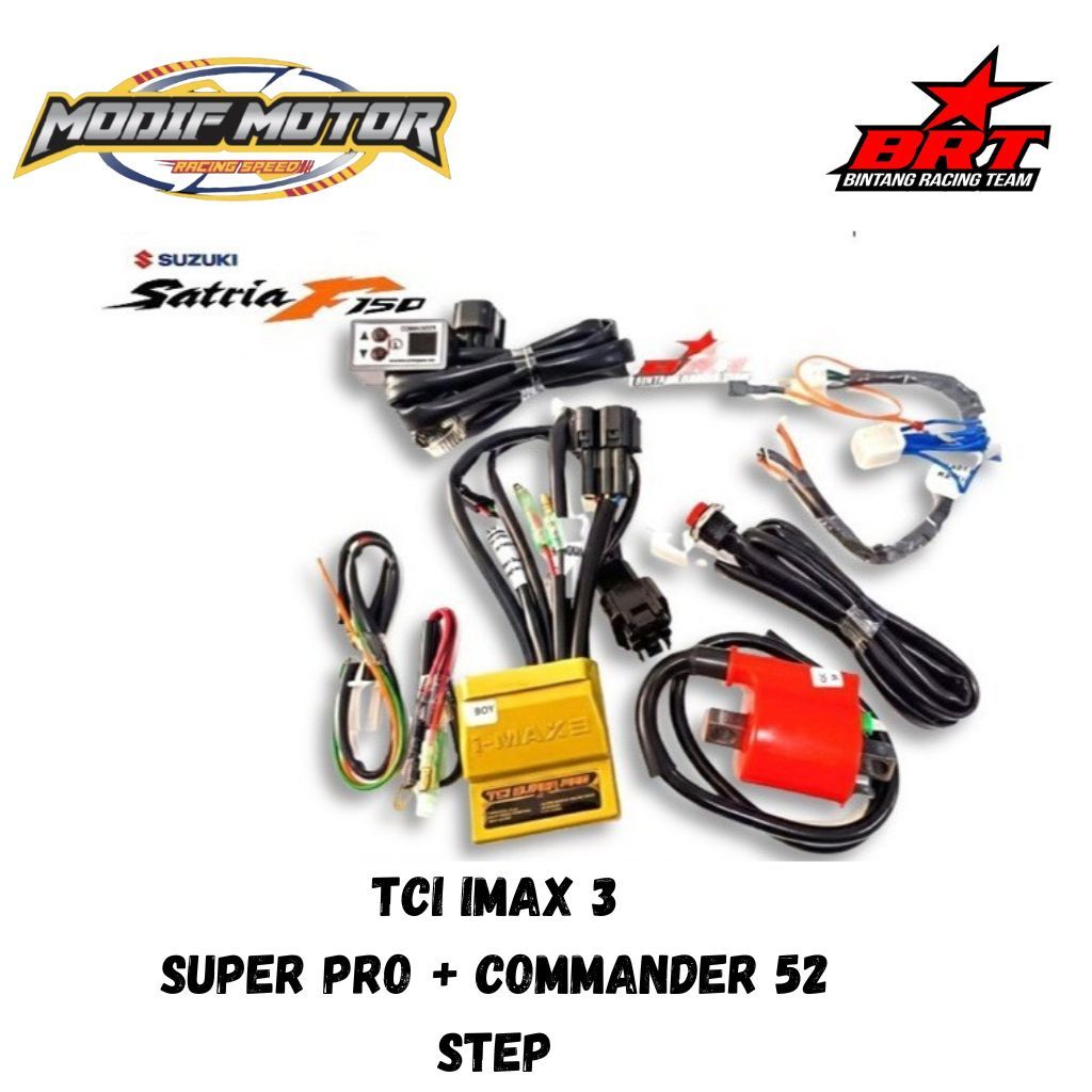 BRT TCI CDI IMAX 3 Super Pro + Commander 52 Step Satria FU Old AHO New