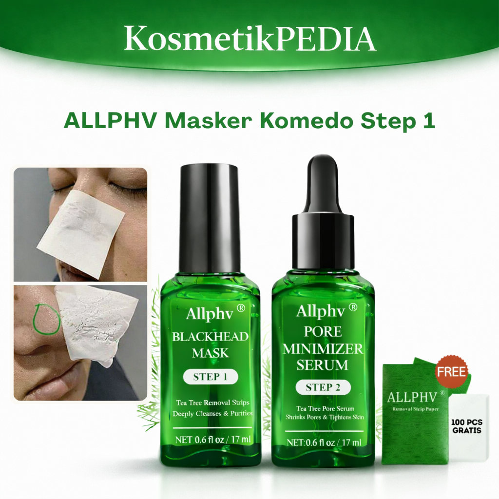 ALLPHV Blackhead Mask Masker Komedo Pengangkat Komedo Mengecilkan Pori Hidung Membersihkan Komedo Hi