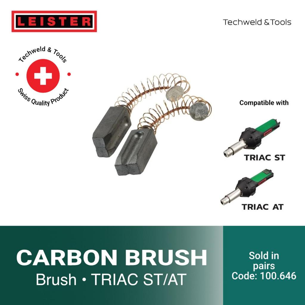 LEISTER Carbon Brush TRIAC ST/AT – Swiss Made - 100.646