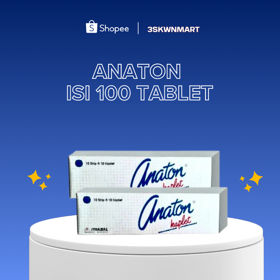 ORI MULTIVITAMIN ANATON TABLET 100 TABLET PER BOX