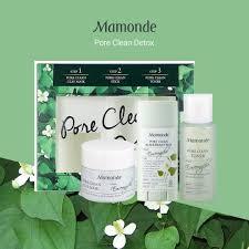 Mamonde Pore Trial Kit Pore Clean Detox OriginalPaket Skincare Korea