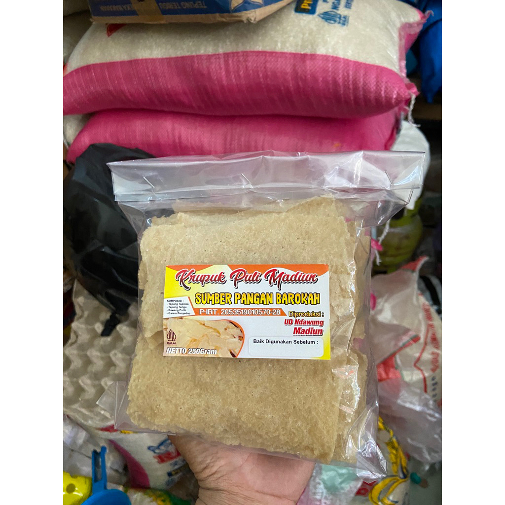 KERUPUK PULI MADIUN ASLI